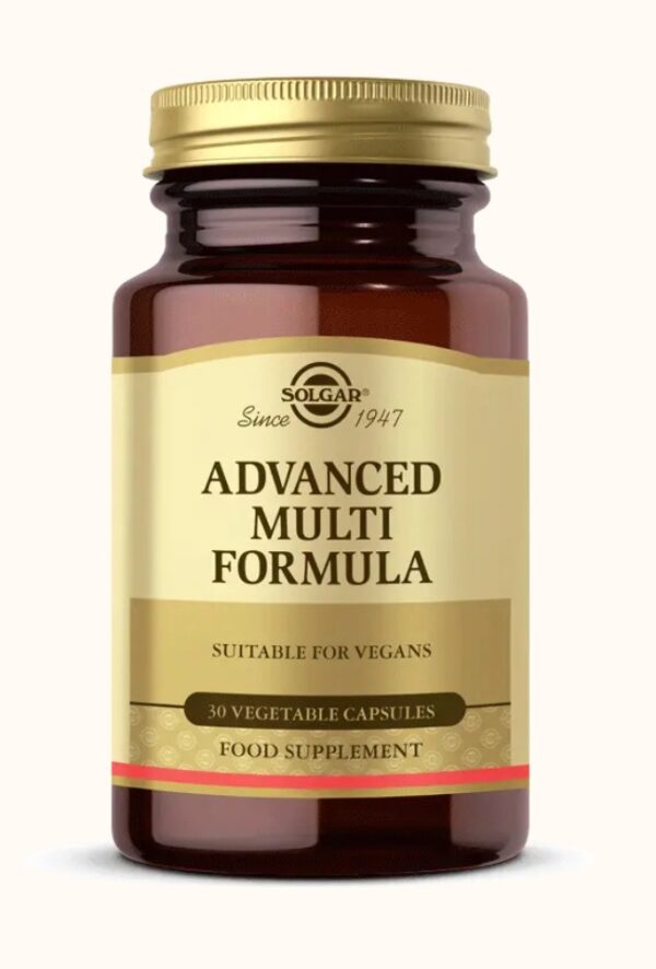Solgar advanced multy formula 30 capsules