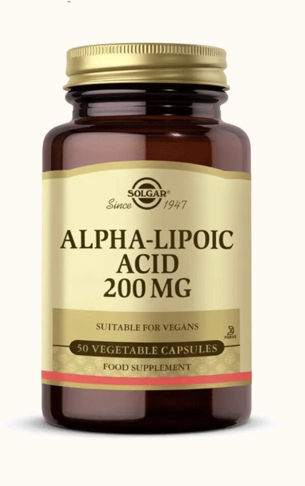 Solgar alpha-lipoic acid 200 mg 50 capsules