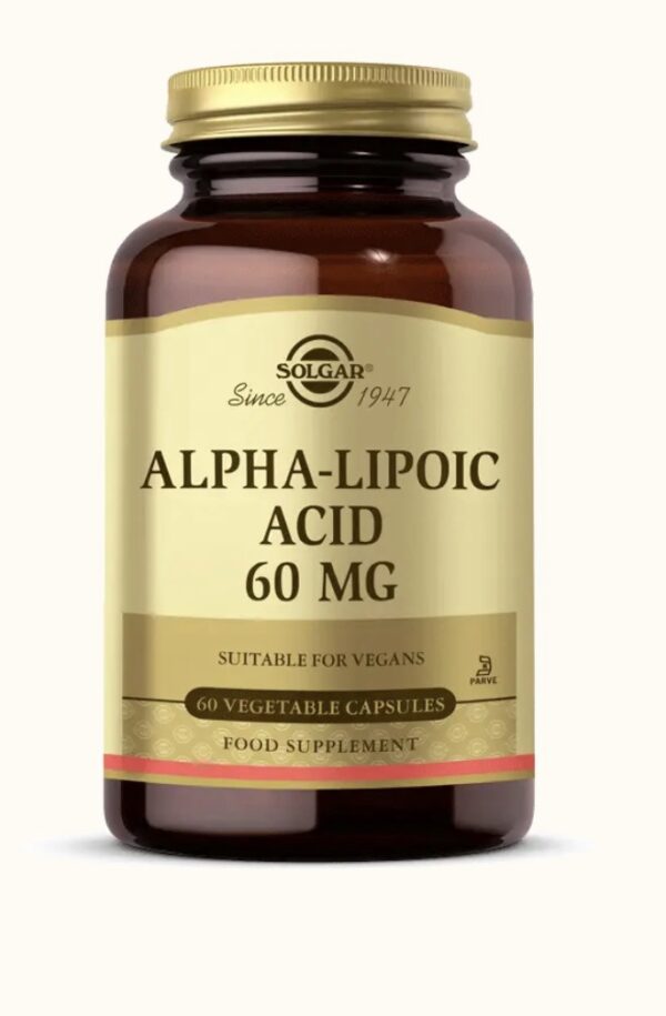 Solgar alpha-lipoic acid 60 mg 60 kapsul