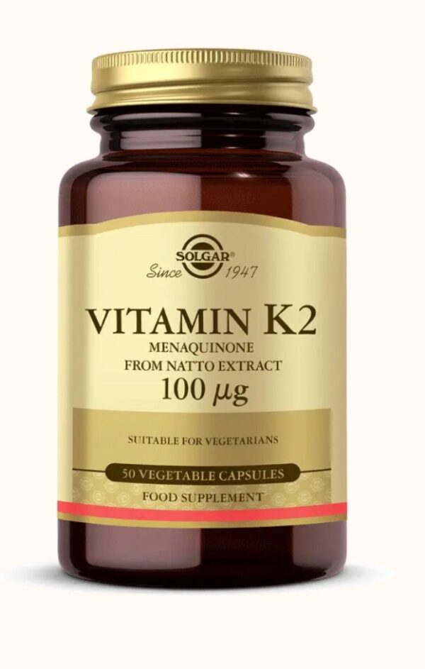 Solgar vitamin K2 100 mcg 50 tablet