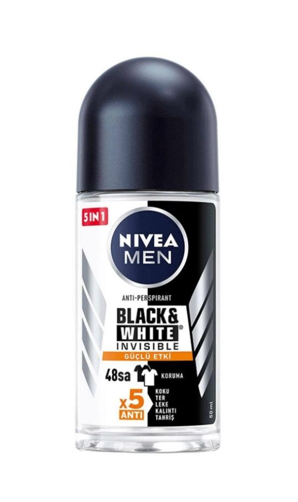 Nivea roll-on inv B&W ultimate guclu erk 50 ml