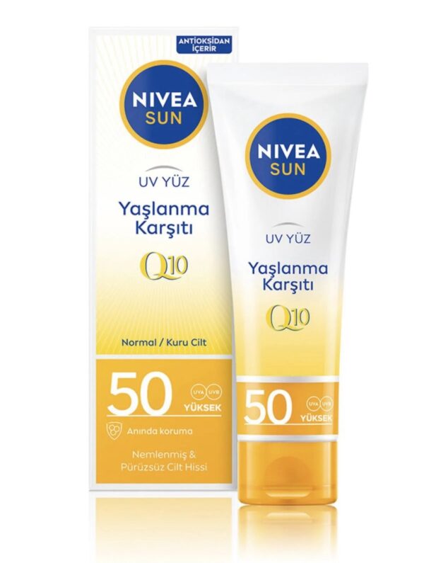Nivea sun face ant age pig kr