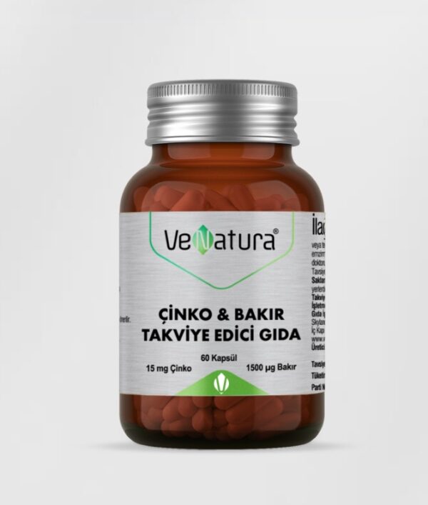 Venatura cinko - bakir 60 capsules
