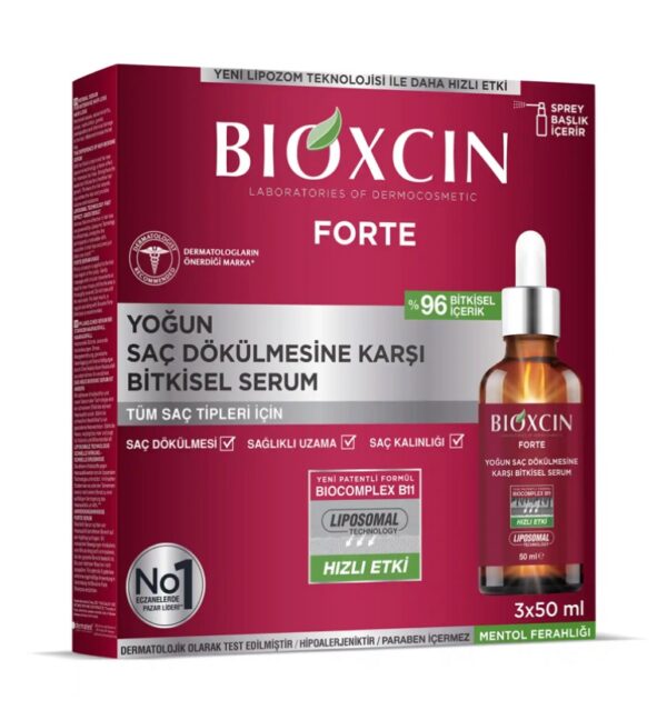 Bioxcin forte serum 3x50 ml