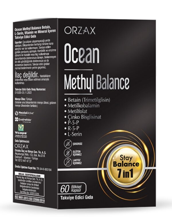Ocean methyl balance 60 capsules
