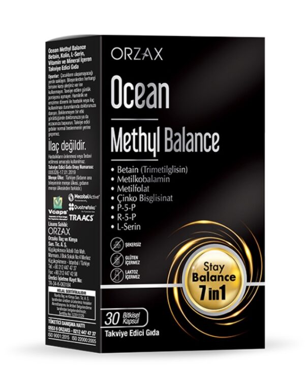 Ocean methyl balance 30 capsules