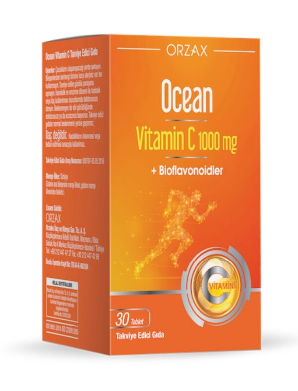 Ocean vitamin C 1000 mg 30 tablet
