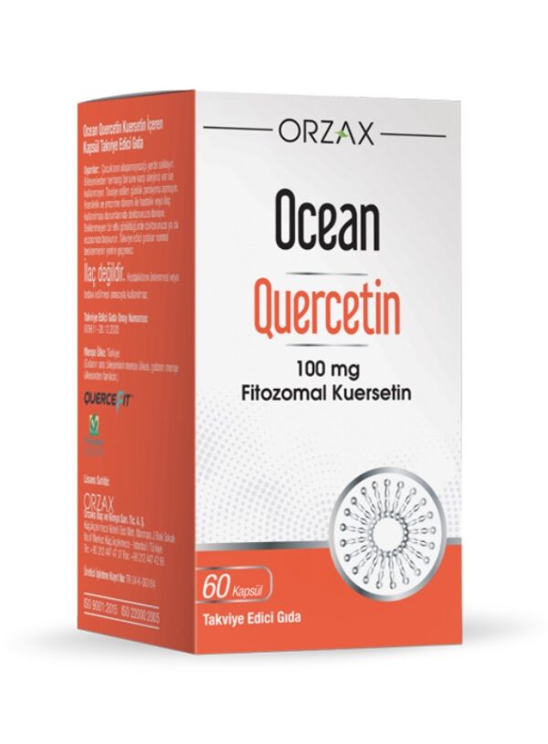 Ocean quercetin 100 mg 60 capsules