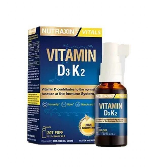 Nutraxin D3 K2 vitamin 30 ml