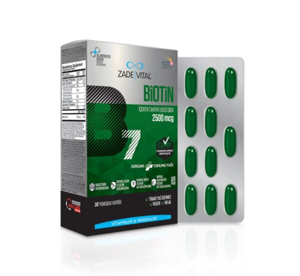 Zade vital biotin forte 30 kapsul