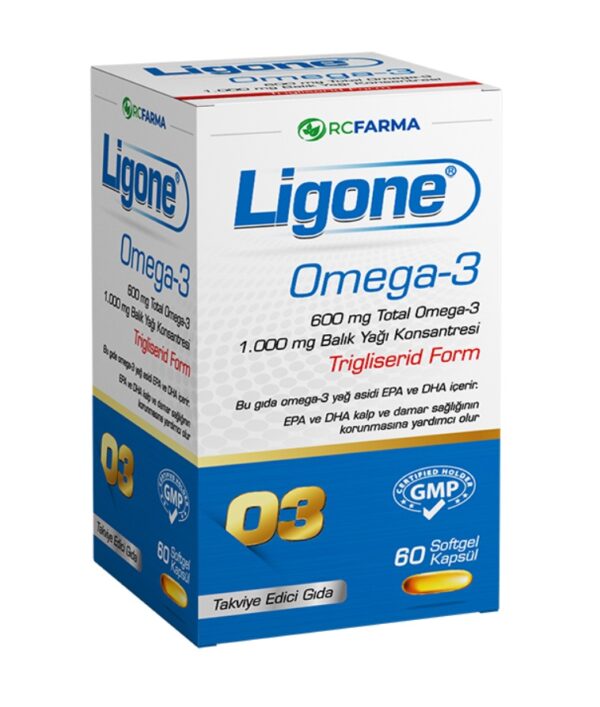 Ligone omega - 3 60 kapsul soft jel