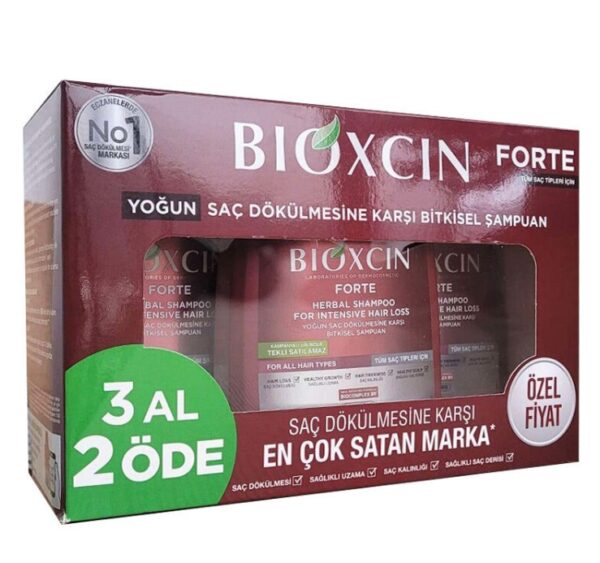 Bioxcin forte sampuan 3 al 2 öde