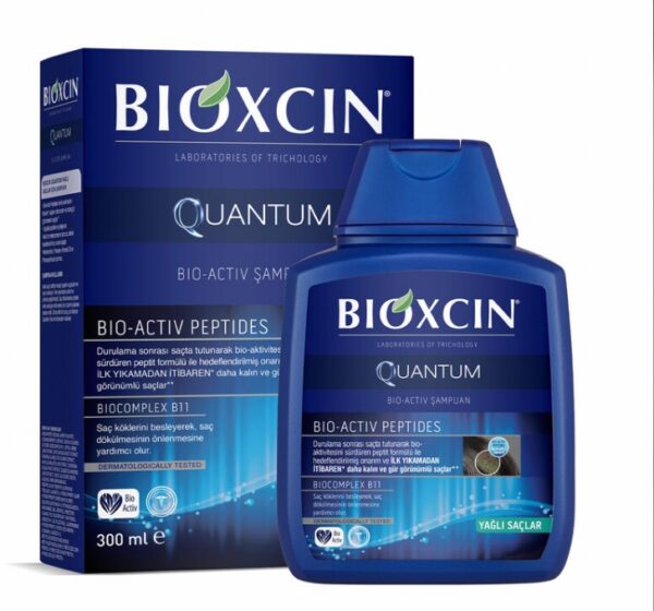 Bioxcin quantum yaglı sampuan 300 ml