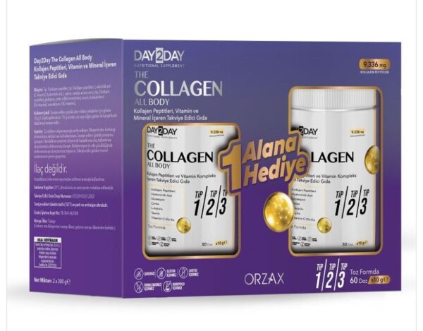 Day2day collagen all body powder +1 free