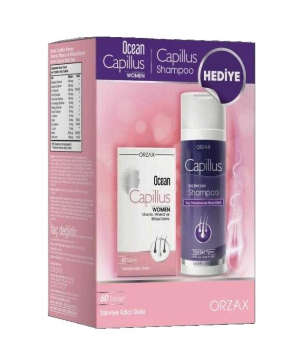 Ocean capillus women 60 tablet + shampoo free