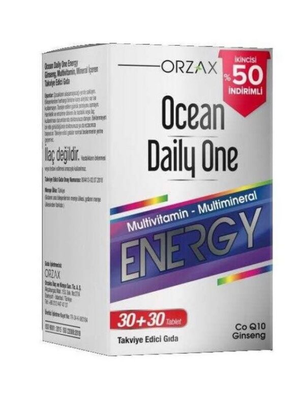 Ocean daily one energy 30+30 tablet by orzax (second at 50% discount)