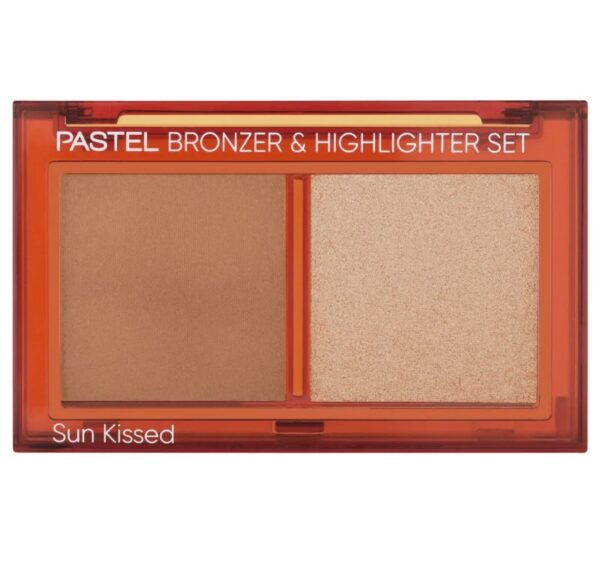 Pastel Profashion Bronzer & Highlighter
Set Sun Kissed No:01 Natural Bronze &
Soft Glow