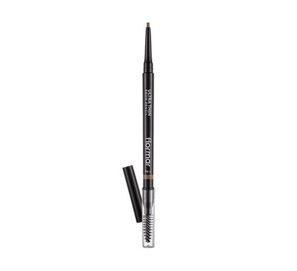 Flormar Ultra Thin Ince Uçlu ve Kil Firçall Kas Kalemi 001 Beige