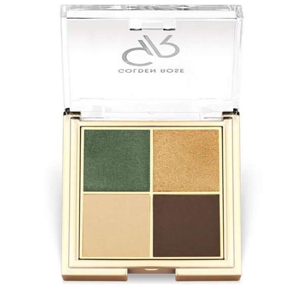 Golden Rose Quattro Eyeshadow Palette
02 Royal Jungle