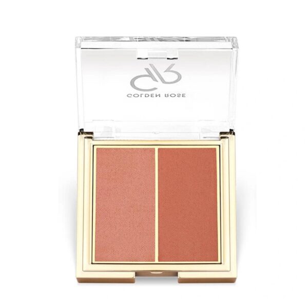 Golden Rose Iconic Blush Duo No: 02
Peachy Coral