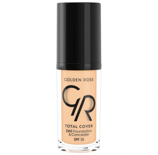 Golden Rose Total Cover 2in1 Foundation & Concealer 22