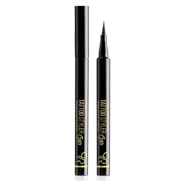 Golden Rose Tattoo Styler WaterproofEyeliner Midnight Black