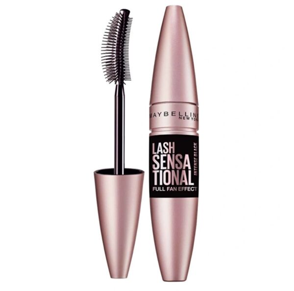 Maybelline New York Lash Sensational Yelpaze Etkili Maskara Intense Black