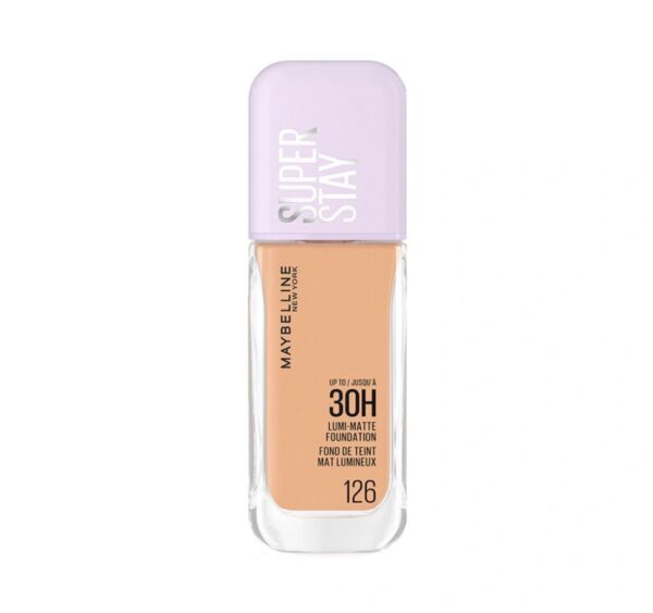 Maybelline New York Super Stay LumiMatte Fondoten 126