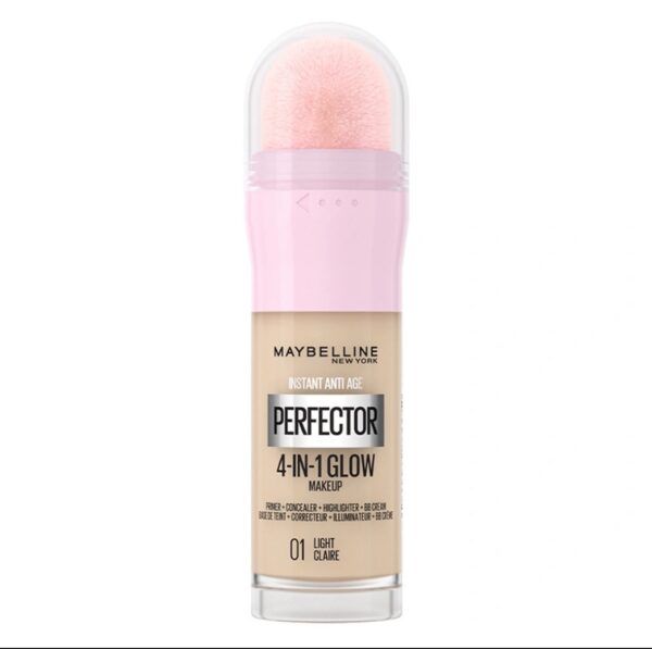 Maybelline New York Instant Perfector Glow 4 Etki 1 Arada Fondoten 01 Light
