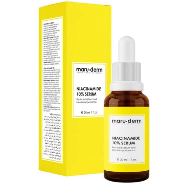 Maruderm Niacinamide %10 + Hyalüronik Asit + Panthenol Cilt Bakim Serumu 30 ml