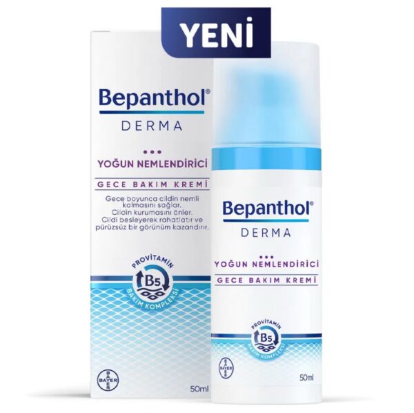 Bepanthol Derma Yogun Nemlendirici Gece Bakim Kremi 50 ml