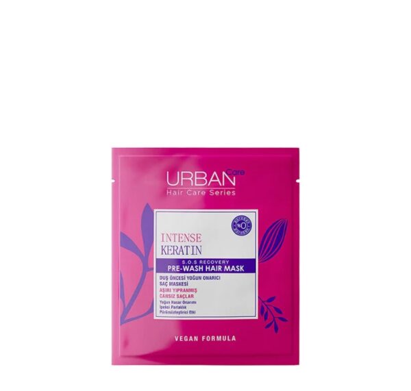 Urban Care Intense Keratin Hasar Onarimi ve Parlaklik Veren Dus Oncesi Saç Bakim Maskesi 50 ml
