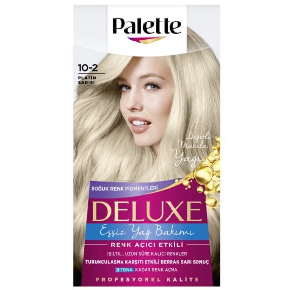 Palette Deluxe Saç Boyasi 10-2Platin Sarisi