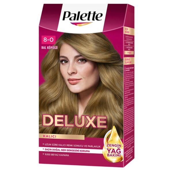 Palette Deluxe Saç Boyasi 8-0 Bal Köpügü