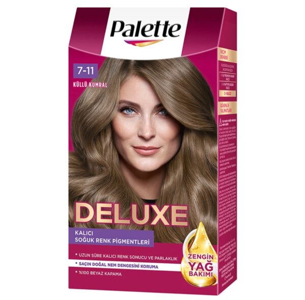 Palette Deluxe Saç Boyasi 7-11Kullu Kumral