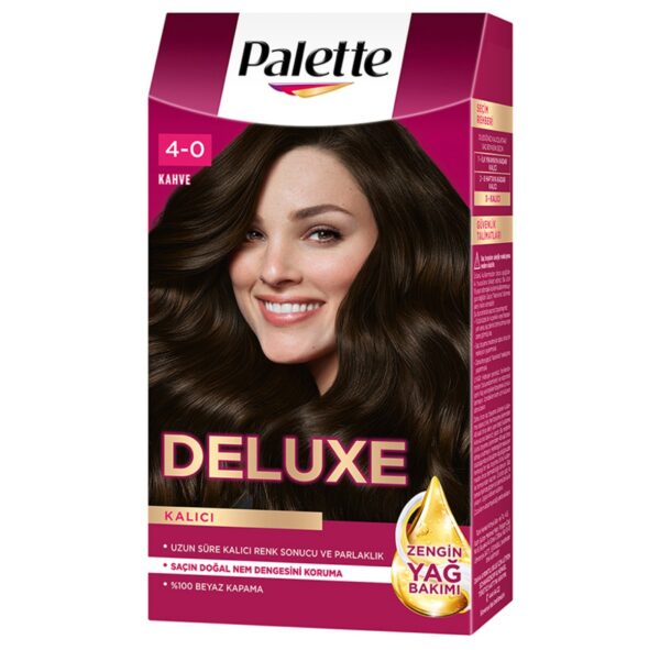 Palette Deluxe Saç Boyasi 4-0 Kahve