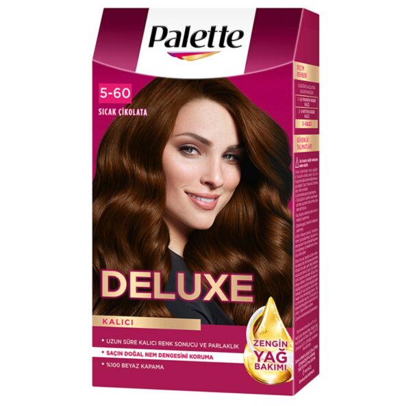 Palette Deluxe Saç Boyasi 5-60Sicak Çikolata