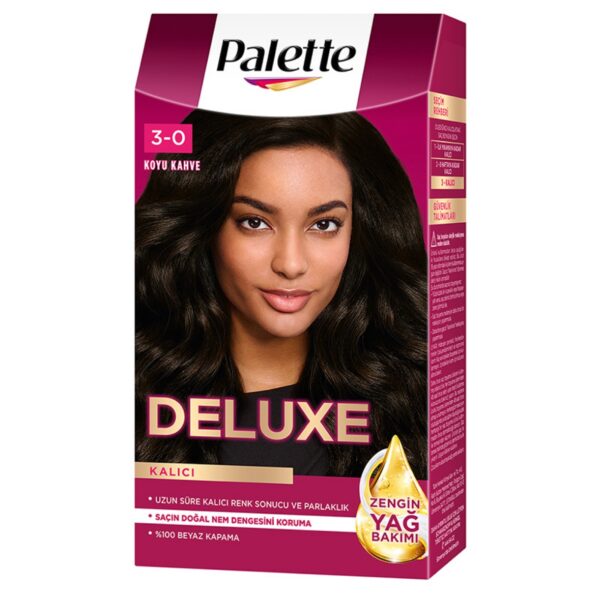 Palette Deluxe Saç Boyasi 3-0 Koyu Kahve