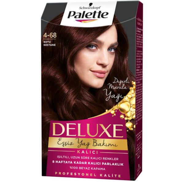 Palette Deluxe Saç Boyasi 4-68Koyu Kestane