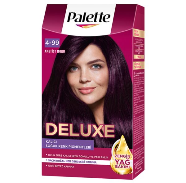 Palette Deluxe Saç Boyasi 4-99
Ametist Moru