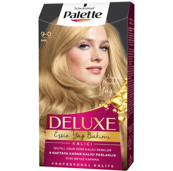 Palette Deluxe Saç Boyasi 9-0 Sari