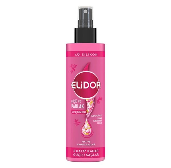 Elidor Güçlü ve Parlak Sivi Saç Bakim Kremi 200 ml