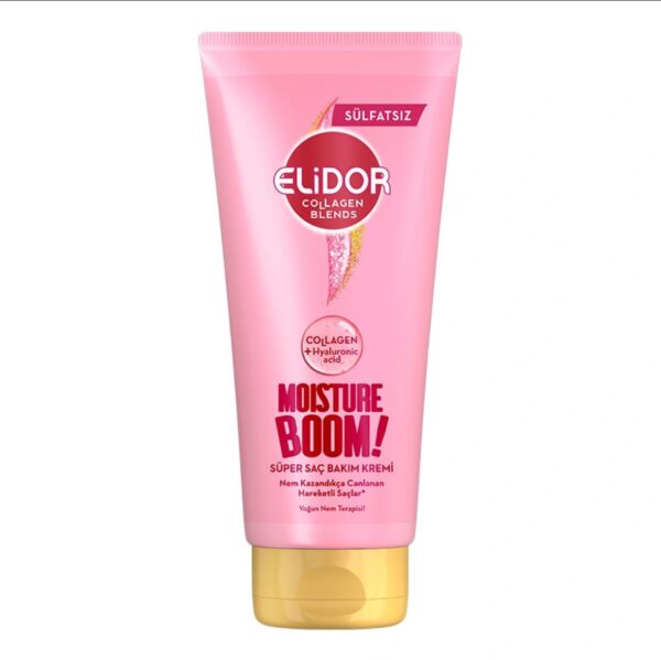 Elidor Collagen Blends Sülfatsiz Süper Saç Bakim Kremi Moisture Boom Yogun Nem Terapisi 170 ml