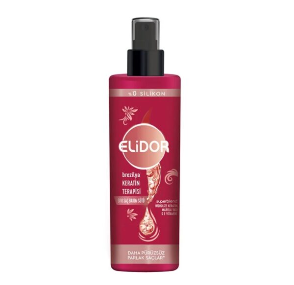Elidor Sivi Saç Bakim Sütü Brezilya Keratin Terapisi 200 ml