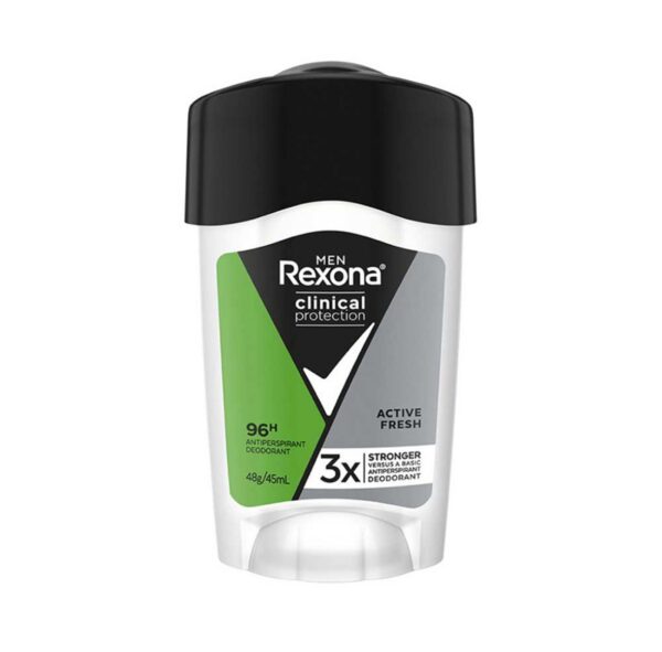 Rexona Men Clinical Protection Erkek Stick Deodorant Active Fresh 45 ml