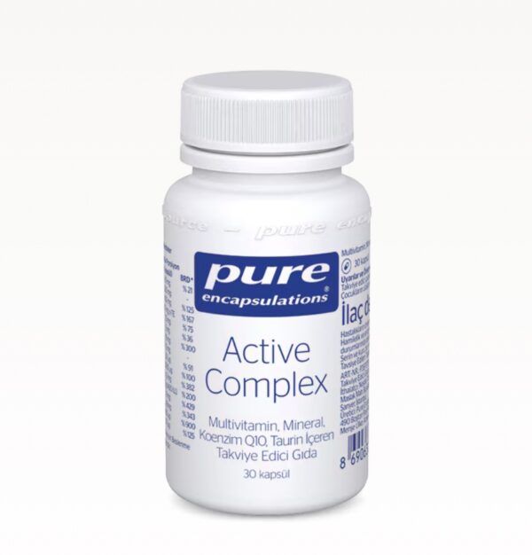Pure active complex multivitamin , mineral , Q10 30 kapsül
