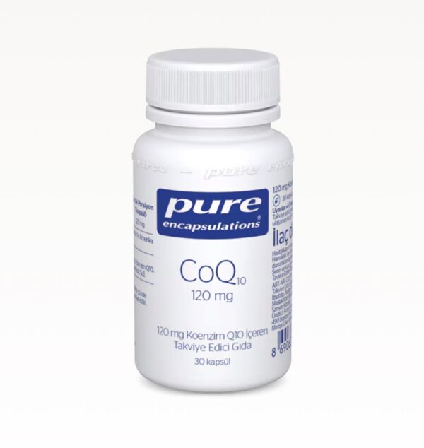 Pure CoQ10 120 mg koenzim 30 kapsül