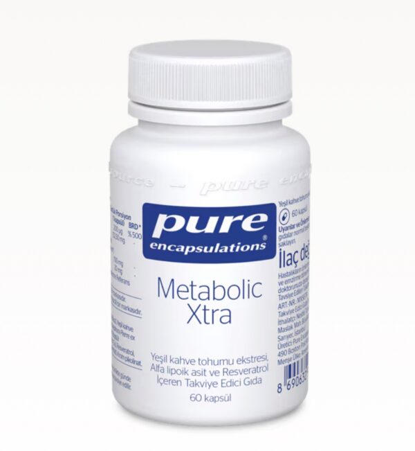Pure metabolic xtra yeşil kahve , alfalipoik asit 60 kapsül