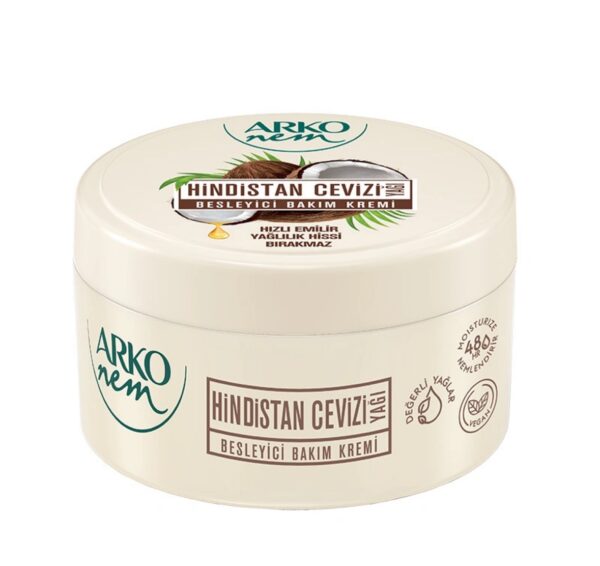 Arko Nem Degerli Yaglar Hindistan Cevizi
Krem 250 ml