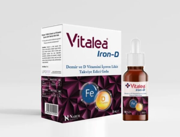 Vitalea iron-D demir ve D vitamini 30 ml drops
